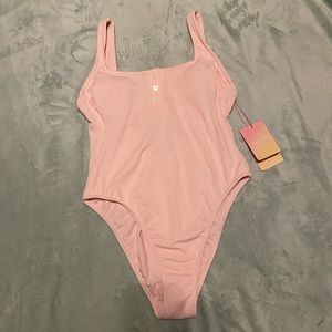 Stoney Clover pink one piece swimsuit NWT